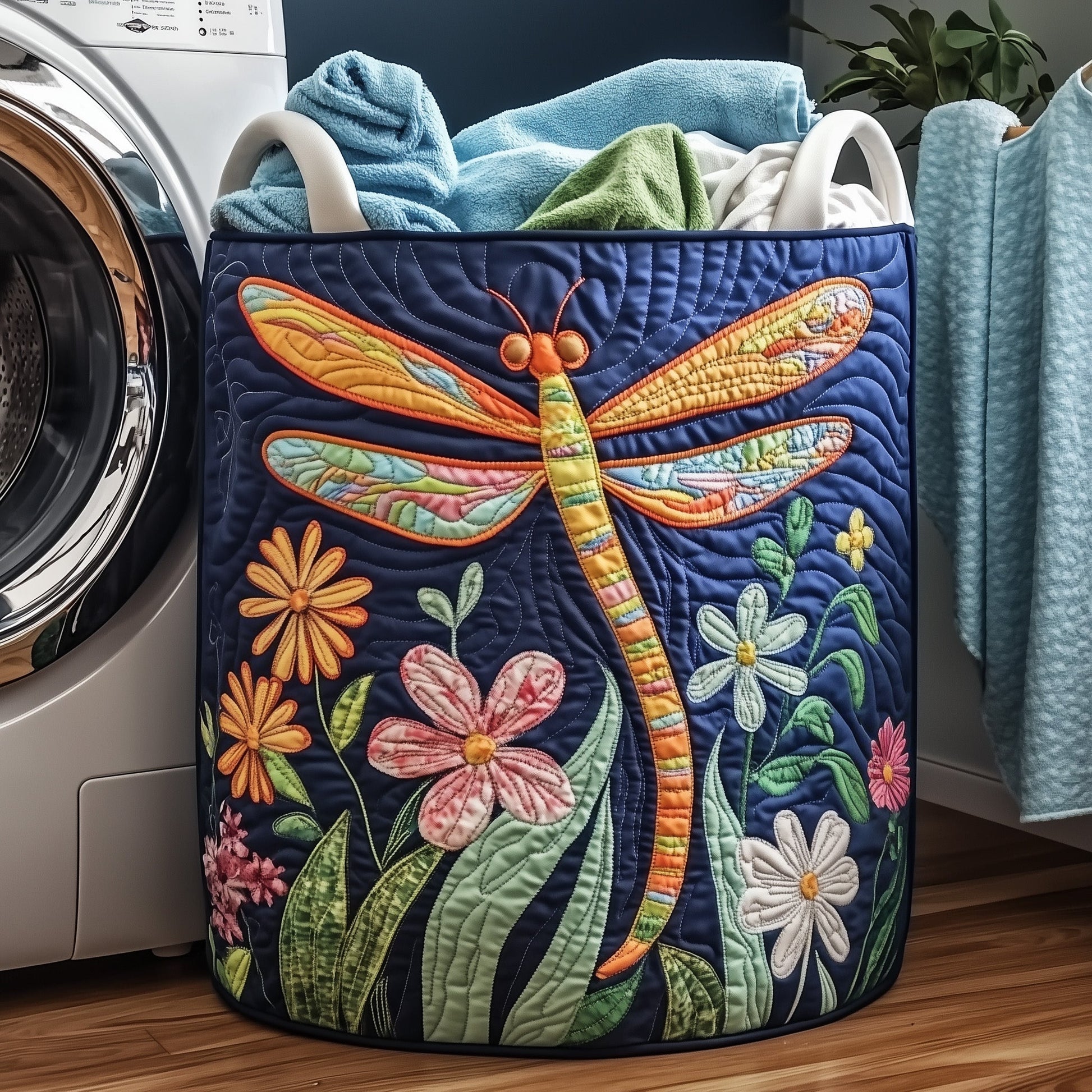 Dreamy Dragonfly Laundry Tote Bag