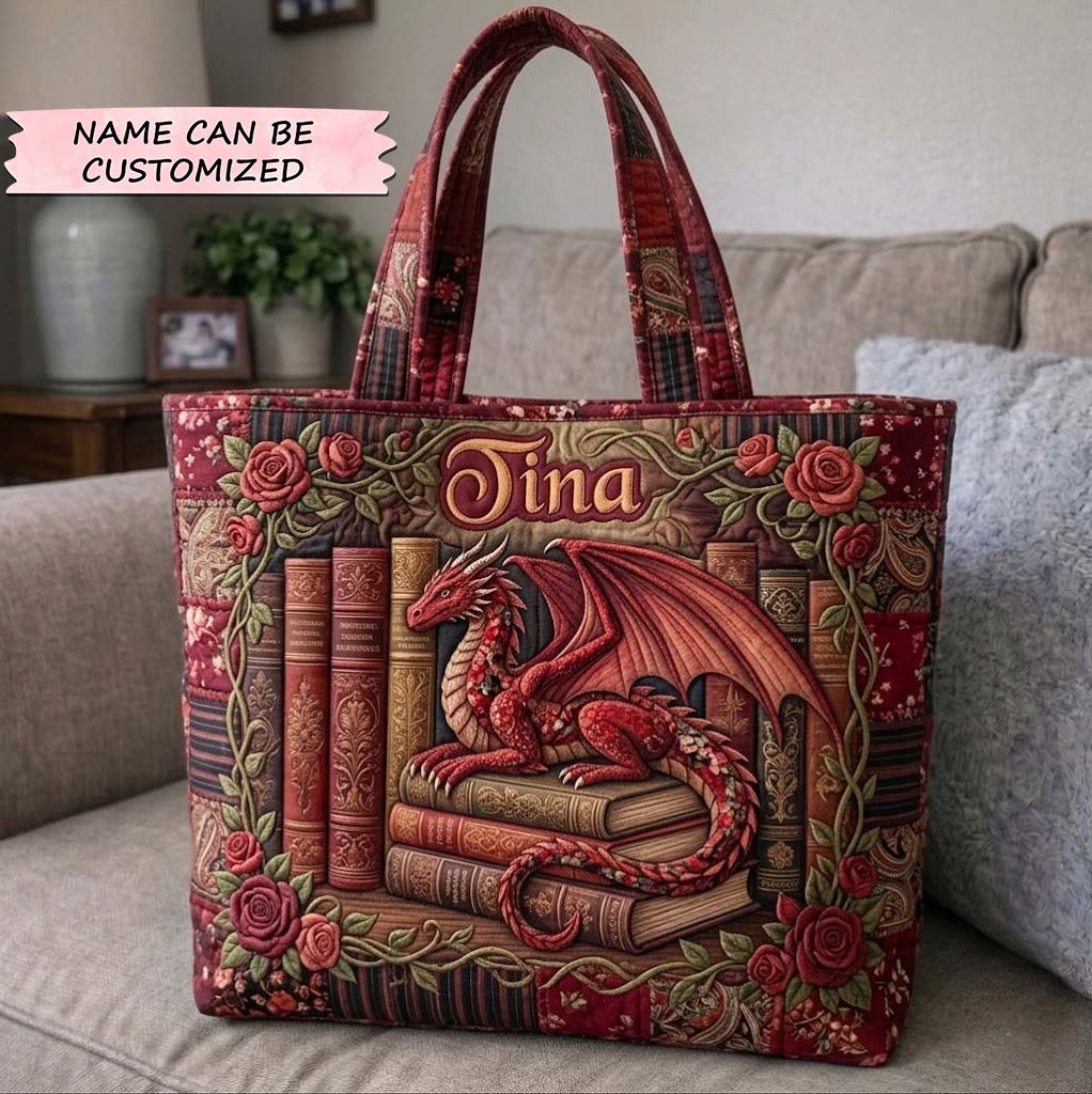Everyday Dragon Books Tote Bag
