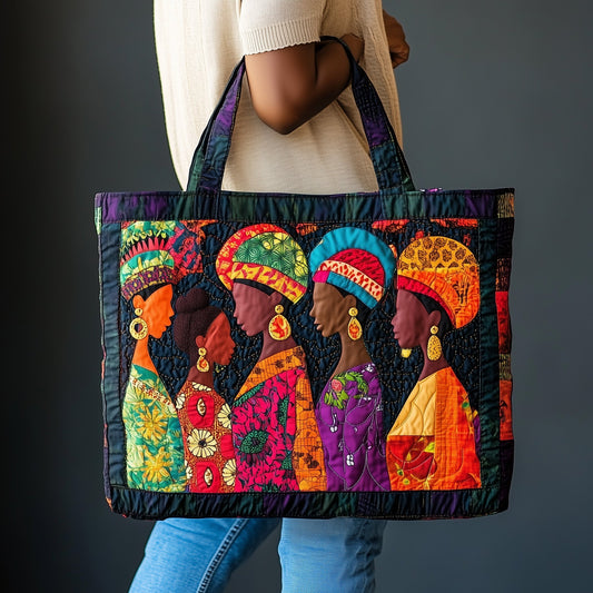The Soulbound Roots Quilted Tote 3542