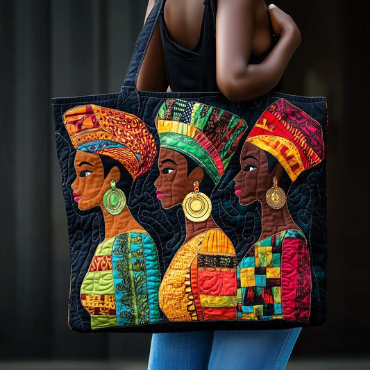 The Soulbound Roots Quilted Tote 3545