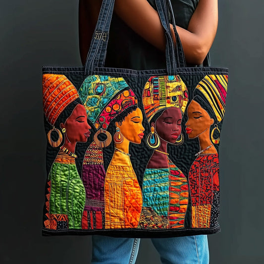 The Soulbound Roots Quilted Tote 3546