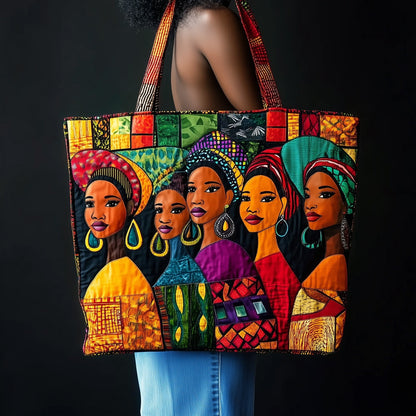 The Soulbound Roots Quilted Tote 3547