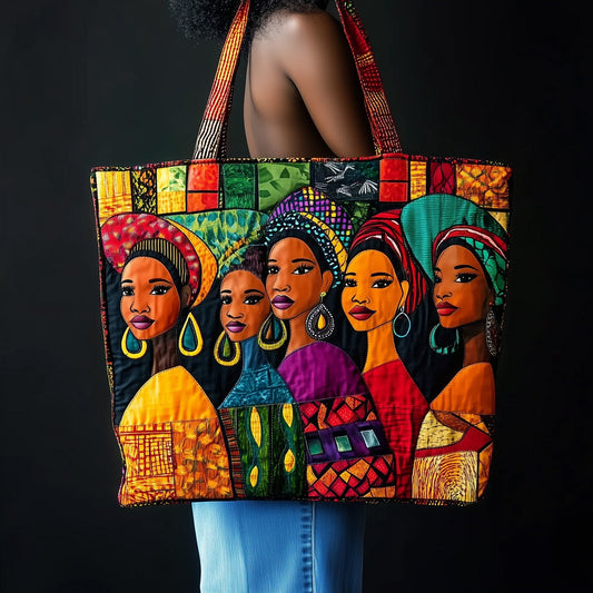 The Soulbound Roots Quilted Tote 3547