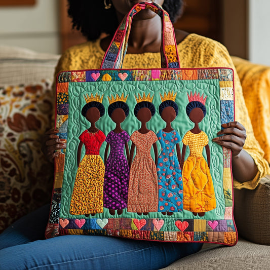 The Queens Celebration Quilted Tote
