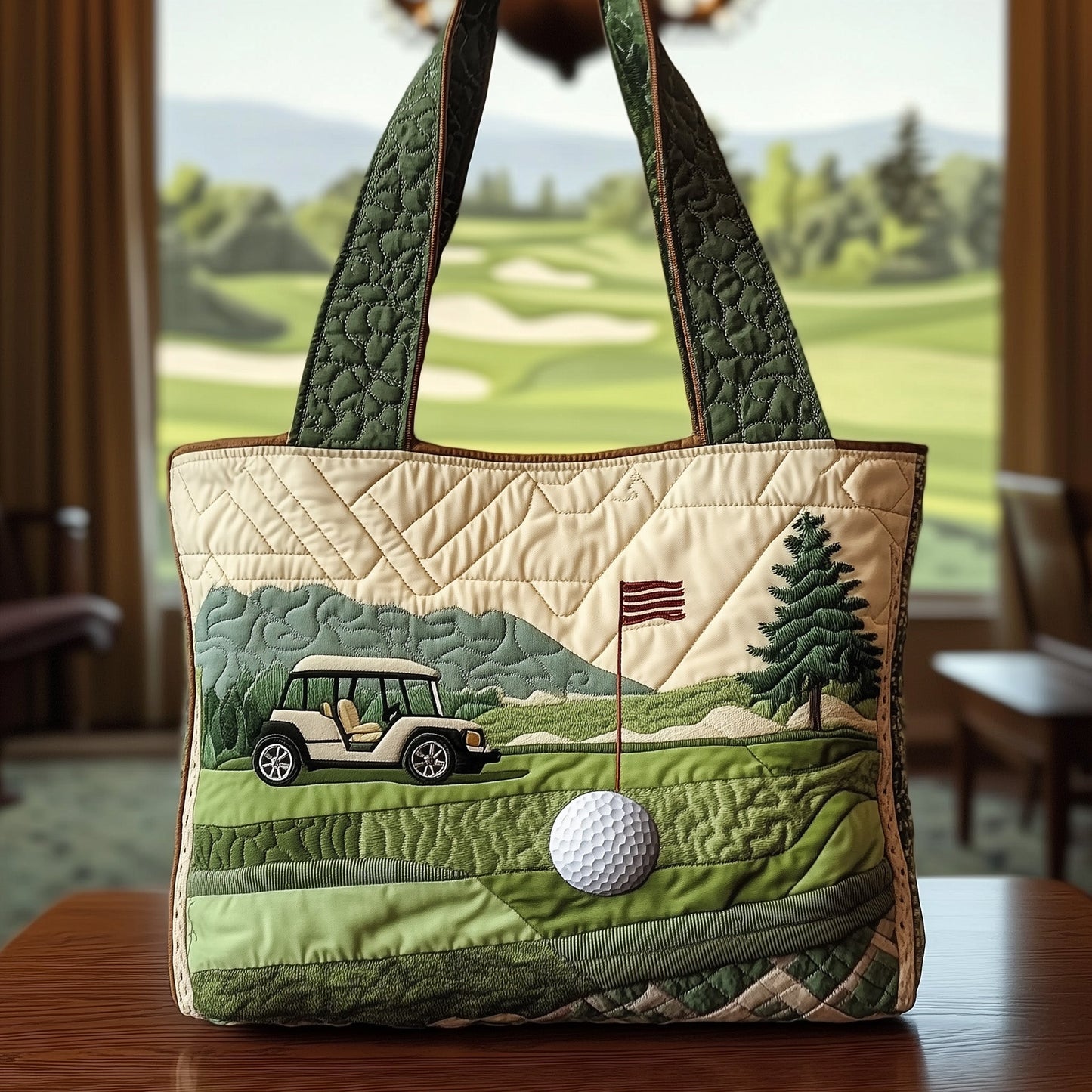 The Fairway Dream Quilted Tote 3730