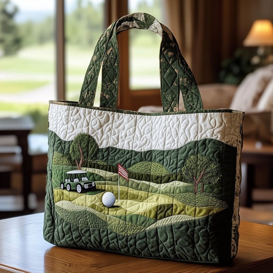 The Fairway Dream Quilted Tote 3736