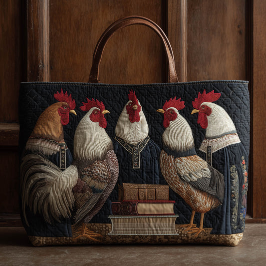 The Faithful Flock Quilted Tote