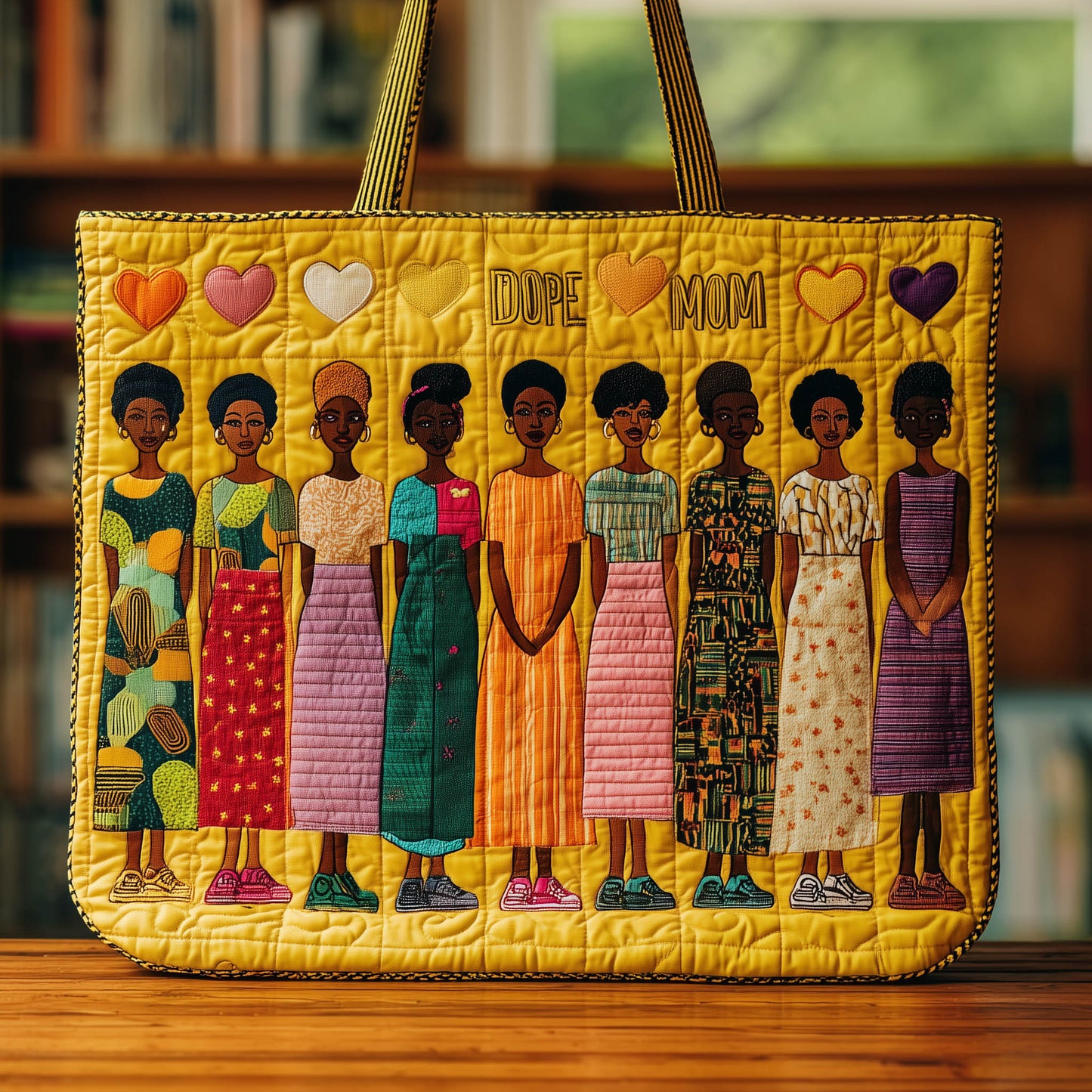 Everyday Dope Mom Quilted Tote