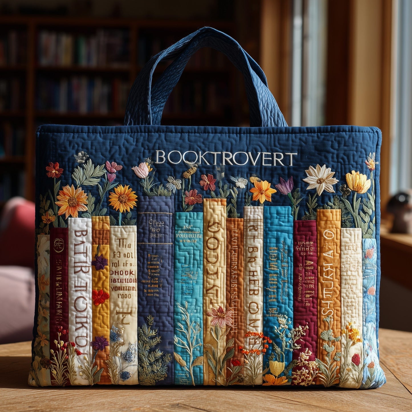 Everyday Booktrovert Tote Bag Daily