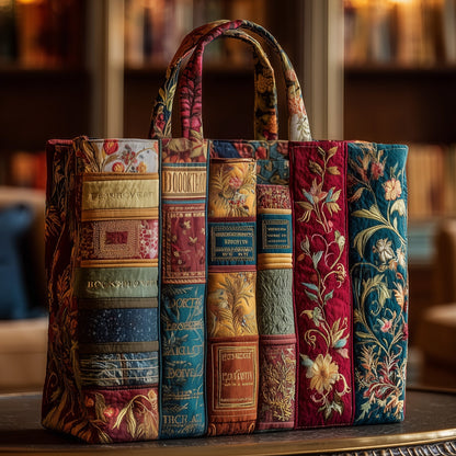 The Book Lovers Quilted Tote
