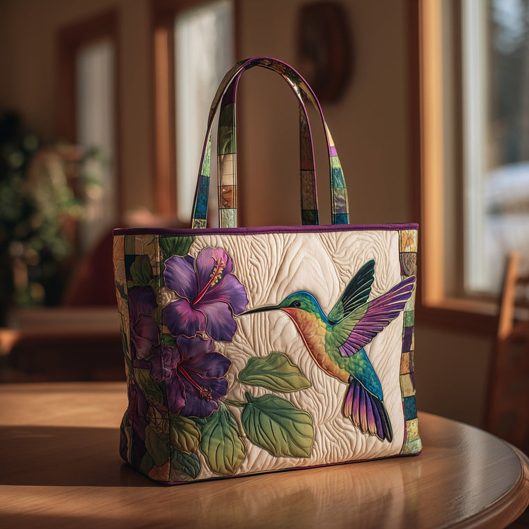 Everyday Hummingbird Flowers Tote Bag