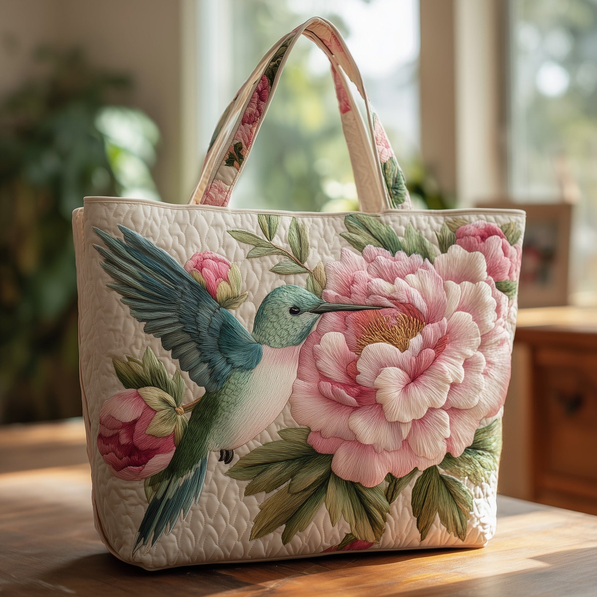 Everyday Elegant Peonies Tote Bag