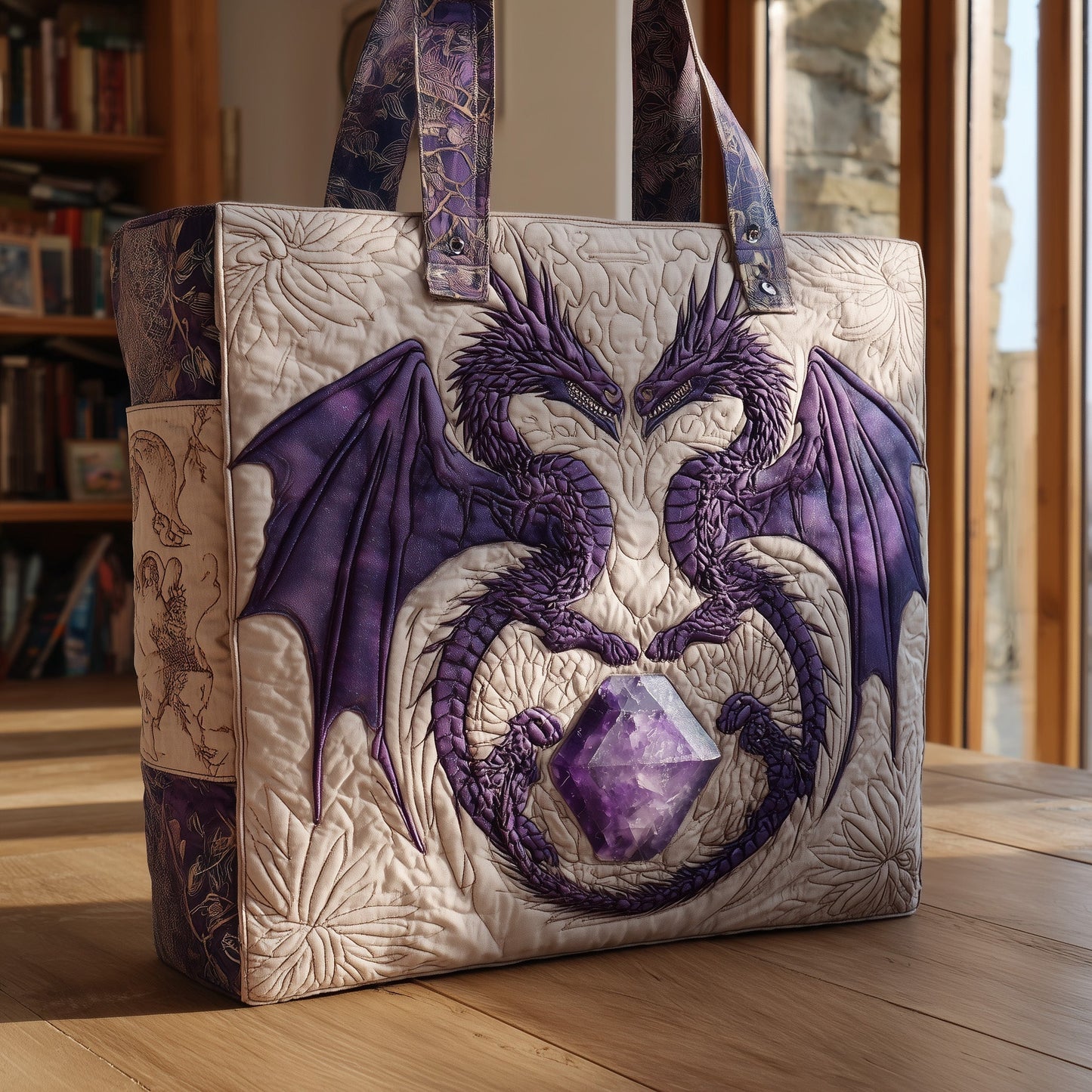 Everyday Purple Dragons Tote Bag