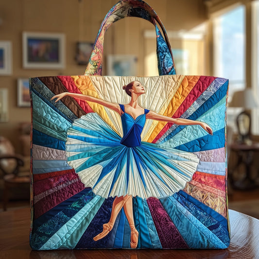 Ballet Dancer Illustration Tote Bag