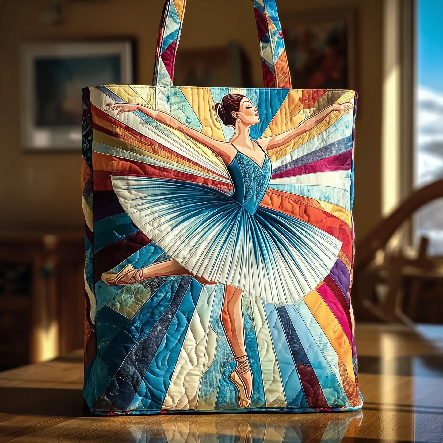 The Ballet Grace Quilted Tote 4040