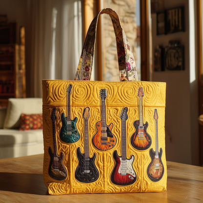 The Guitar Collection Quilted Tote 4055
