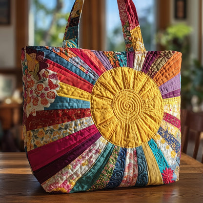 Everyday Sun Quilted Tote Bag