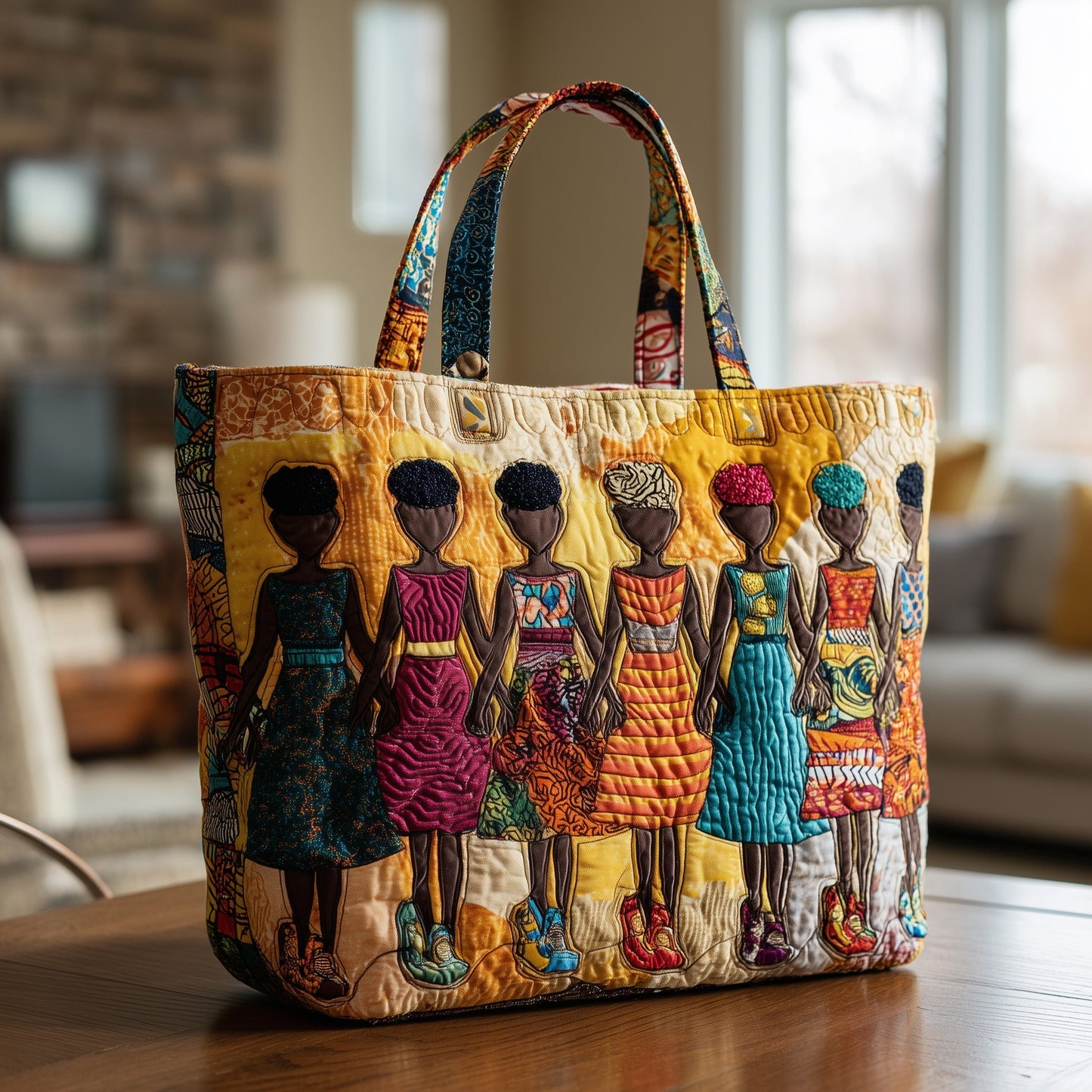 The Unity Quilted Tote Bag