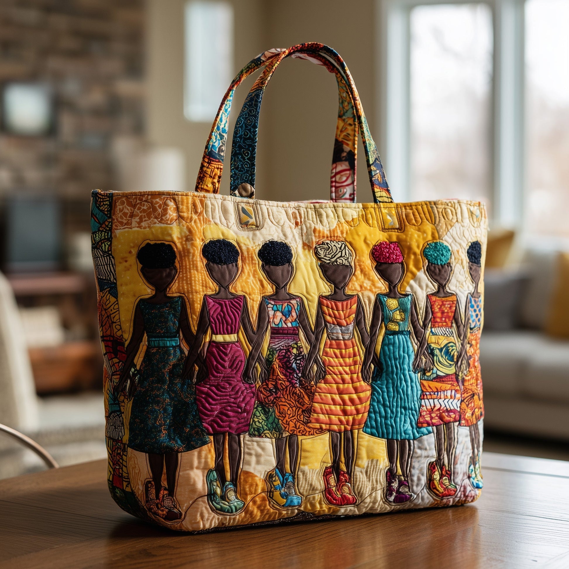 The Unity Quilted Tote Bag