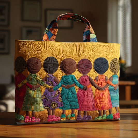 The Unity Circle Quilted Tote