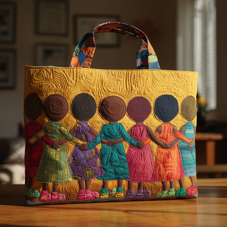 The Unity Circle Quilted Tote