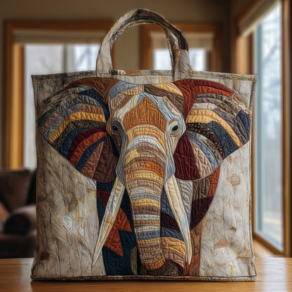 Everyday Elephant Face Tote Bag