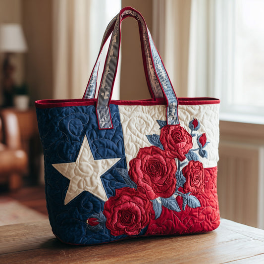 The Texas Star Quilted Tote