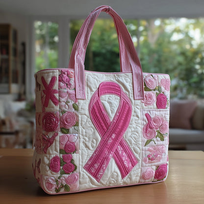 Everyday Strong Bloom Quilted Tote
