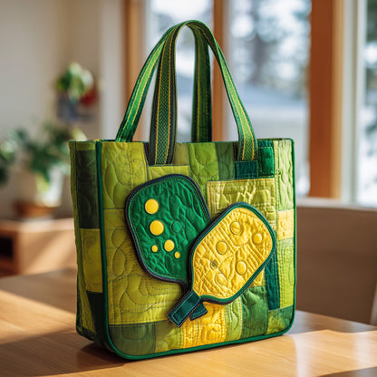 Pickleball Paddle Ball Tote Bag
