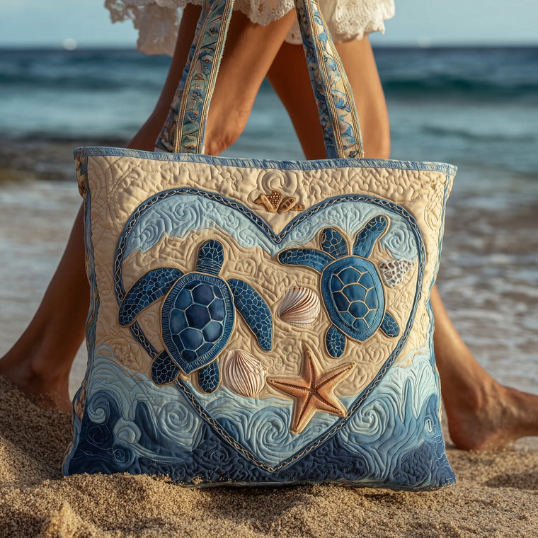 Sea Turtles Shells Tote Bag