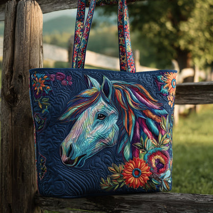 Everyday Dynamic Horse Quilted Tote