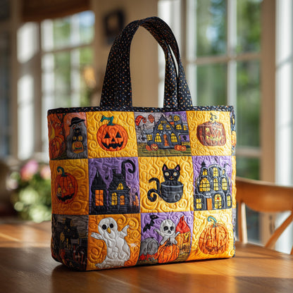 Everyday Autunm Quilted Tote Bag