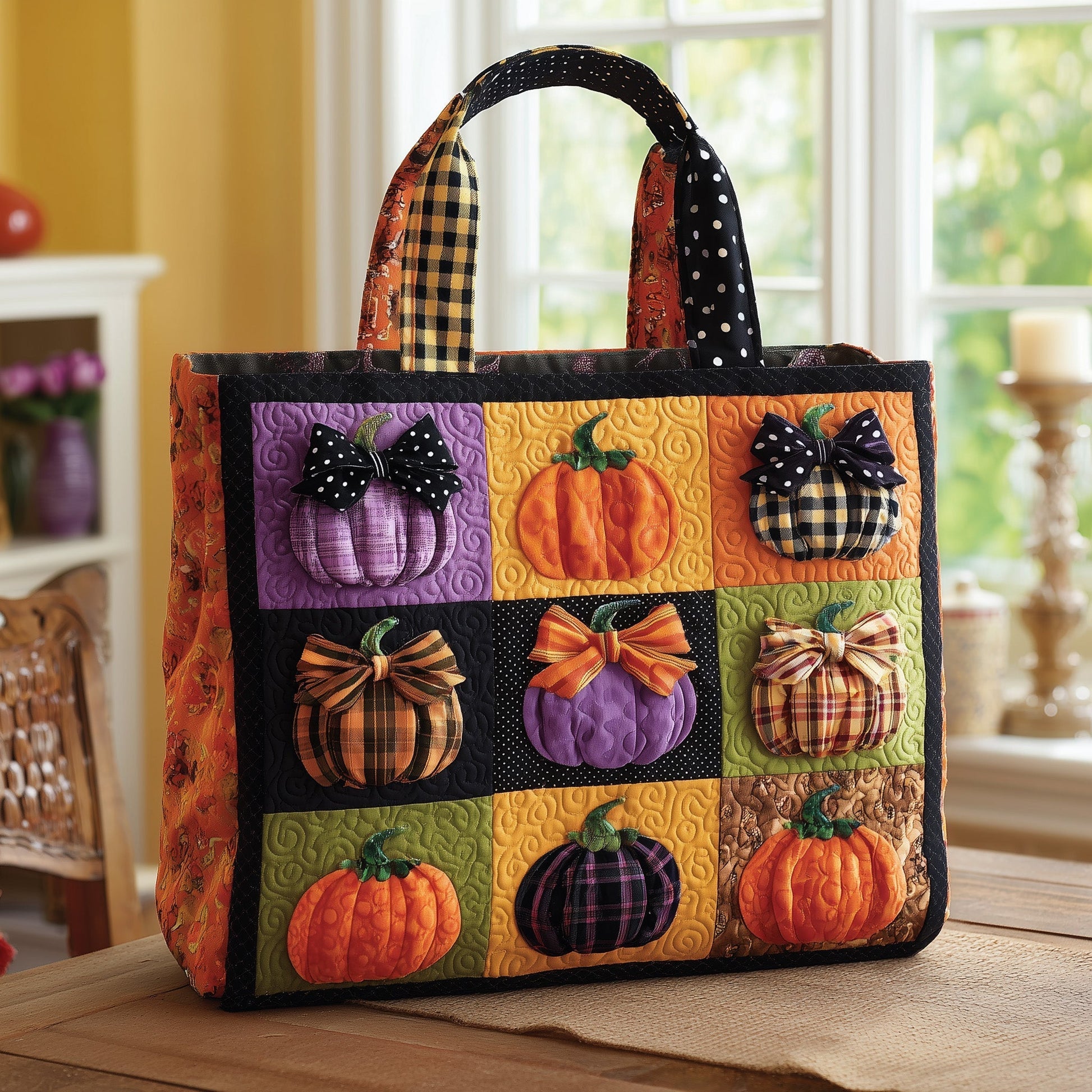 Everyday Coquette Pumpkin Tote Bag