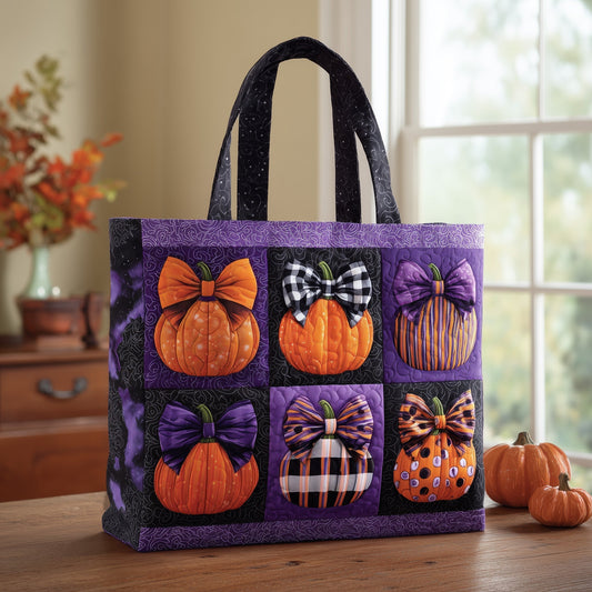 The Pumpkin Patch Quilted Tote 4248