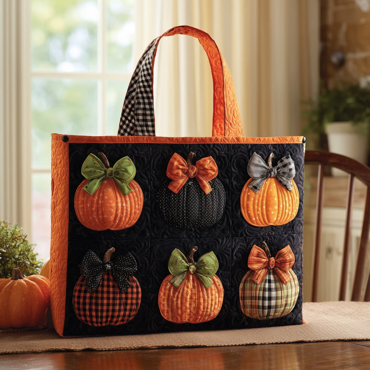 Everyday Fall Pumpkin Tote Bag