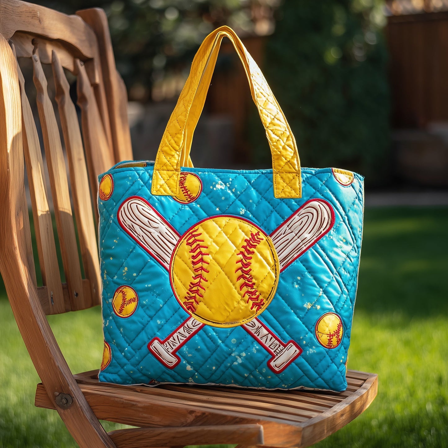 Everyday Softball Bats Tote Bag