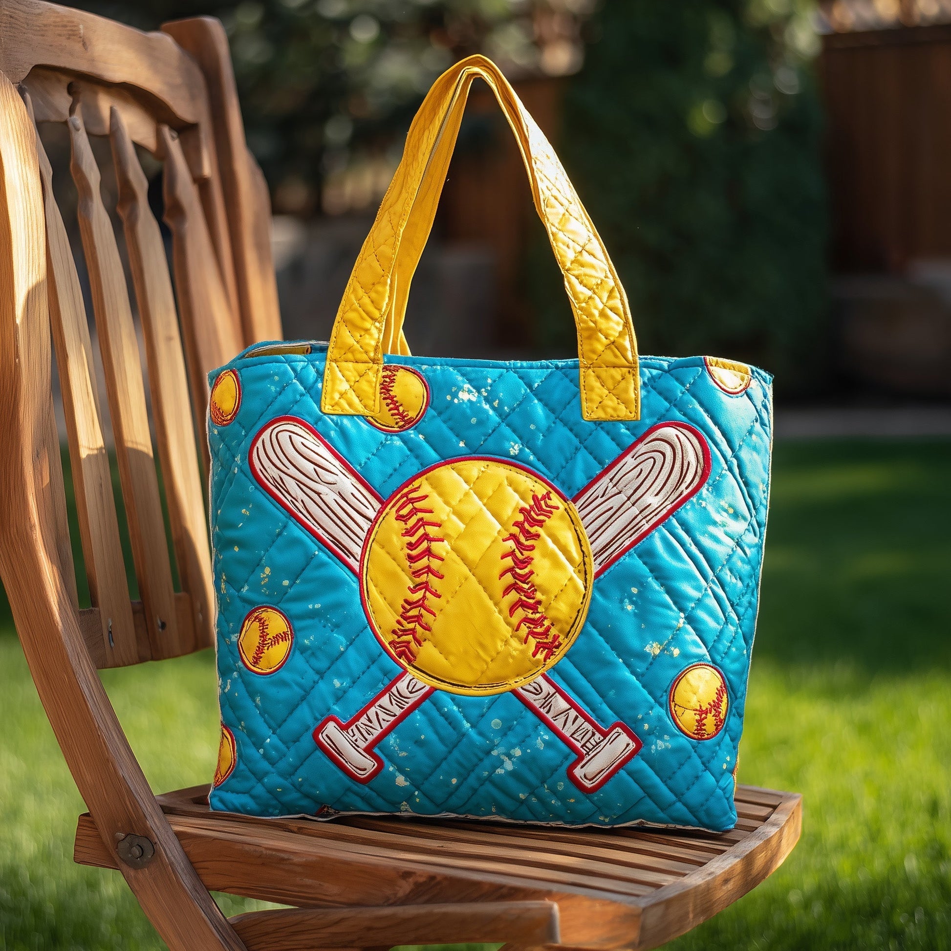 Everyday Softball Bats Tote Bag