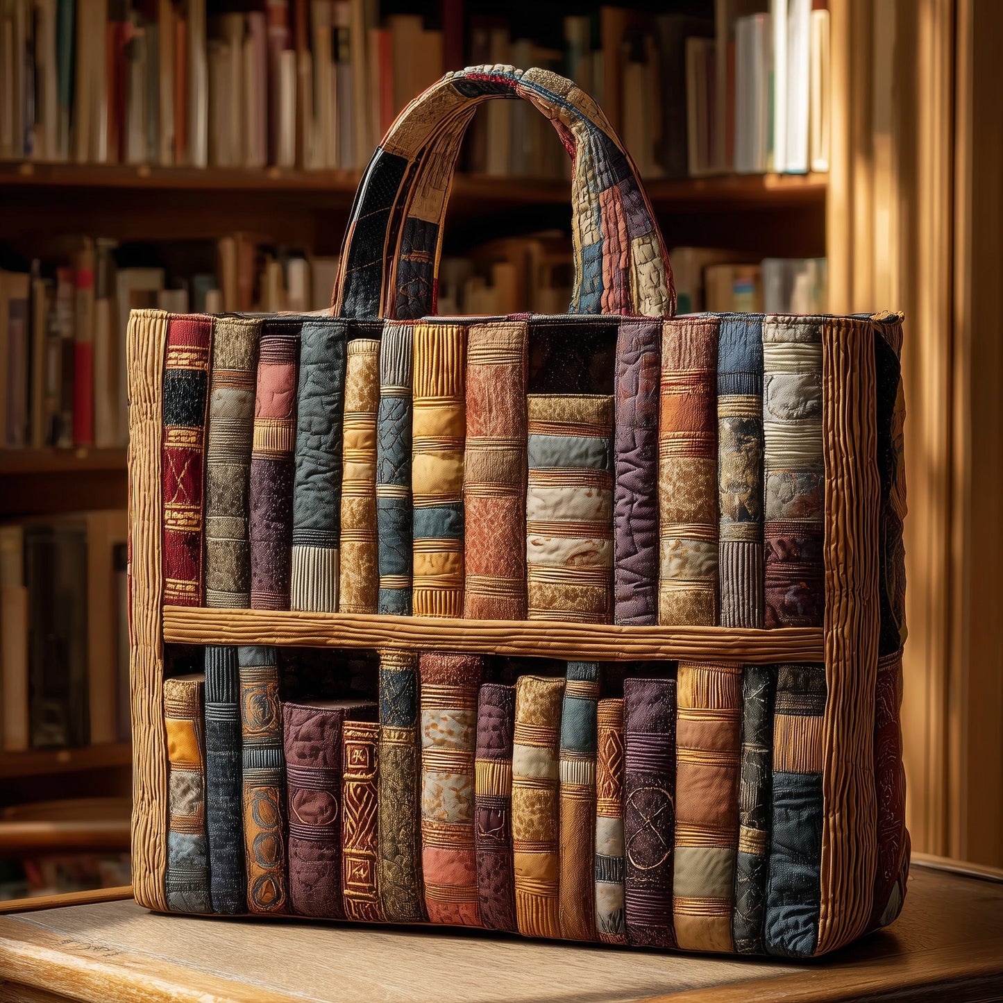 Stacked Antique Books Tote Bag