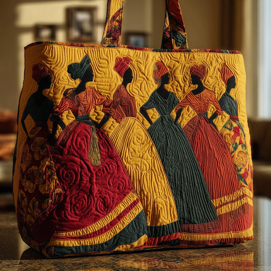 The Soulbound Roots Quilted Tote 4315