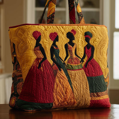 The Soulbound Roots Quilted Tote 4316