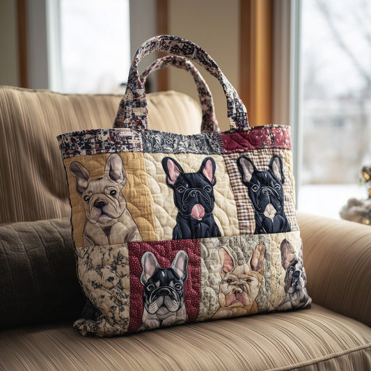 The French Bulldog Quilted Tote 4409