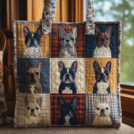 The French Bulldog Quilted Tote 4413