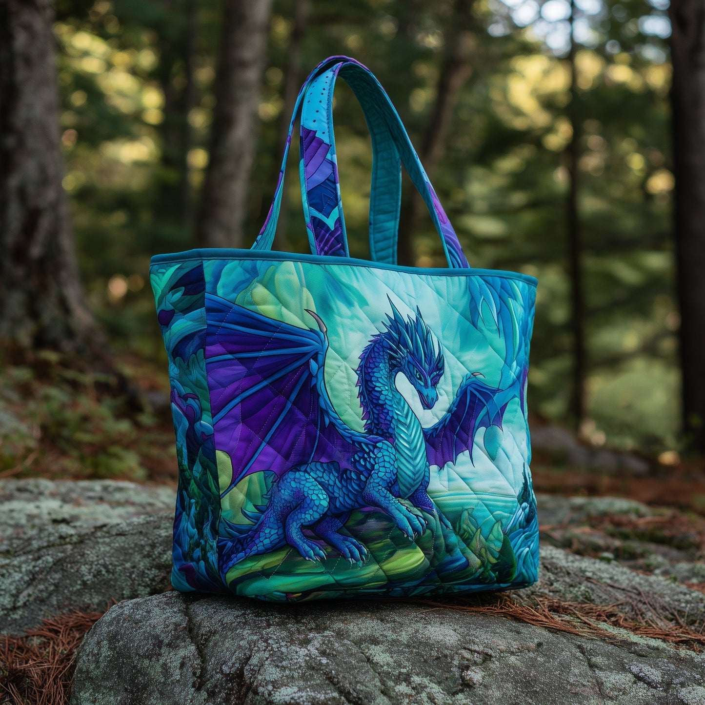 Everyday Blue Dragon Tote Bag