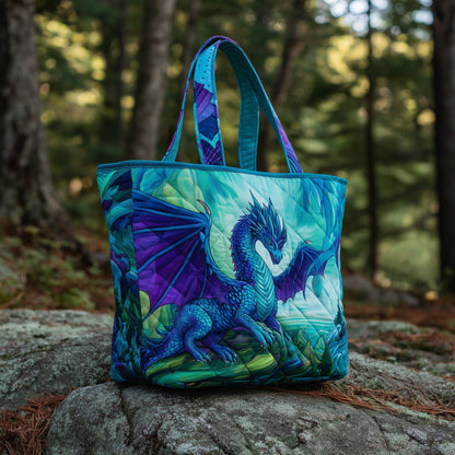 Everyday Blue Dragon Tote Bag