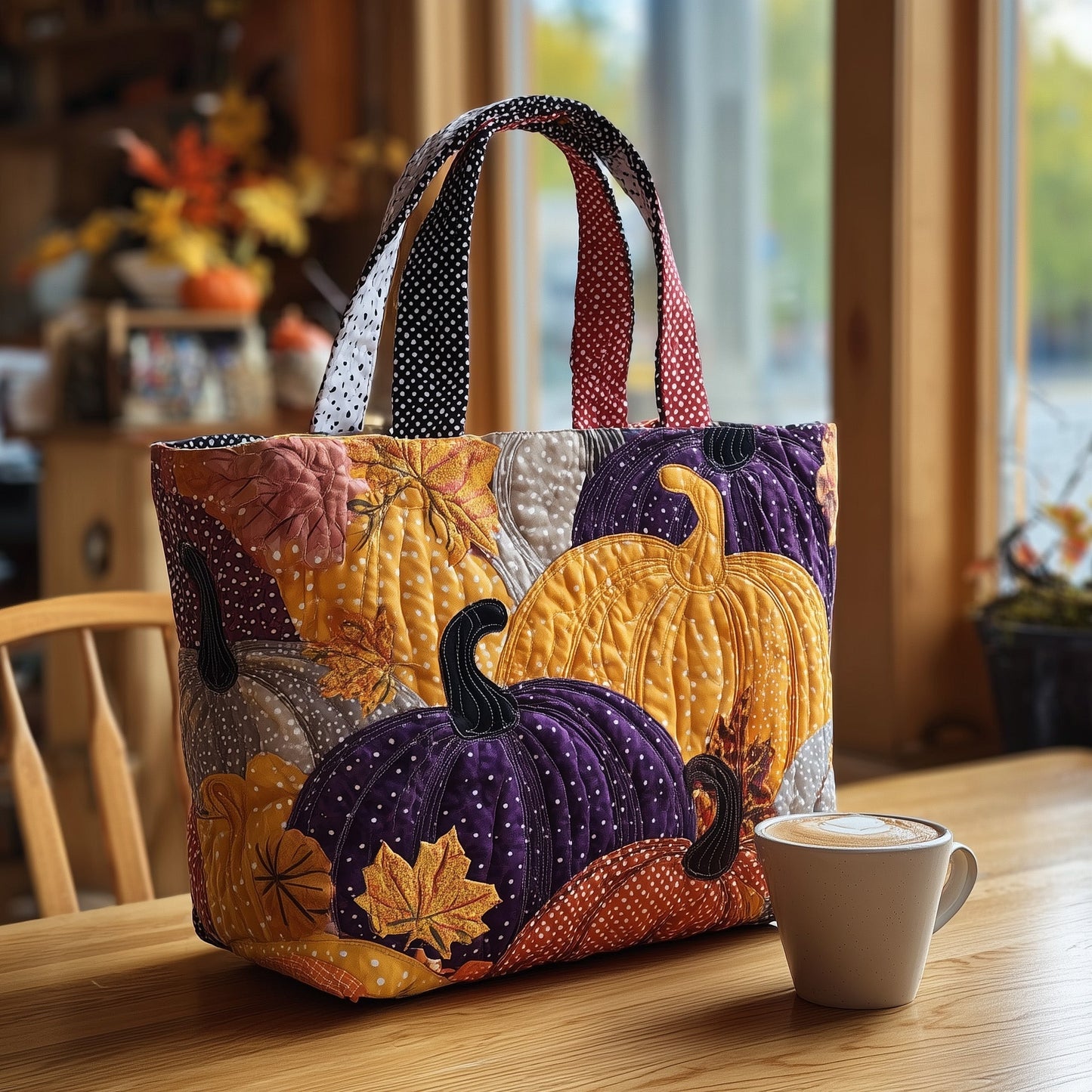 Everyday Halloween Quilted Tote Bag
