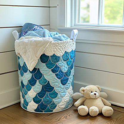 Elegant Mermaid Laundry Tote Bag
