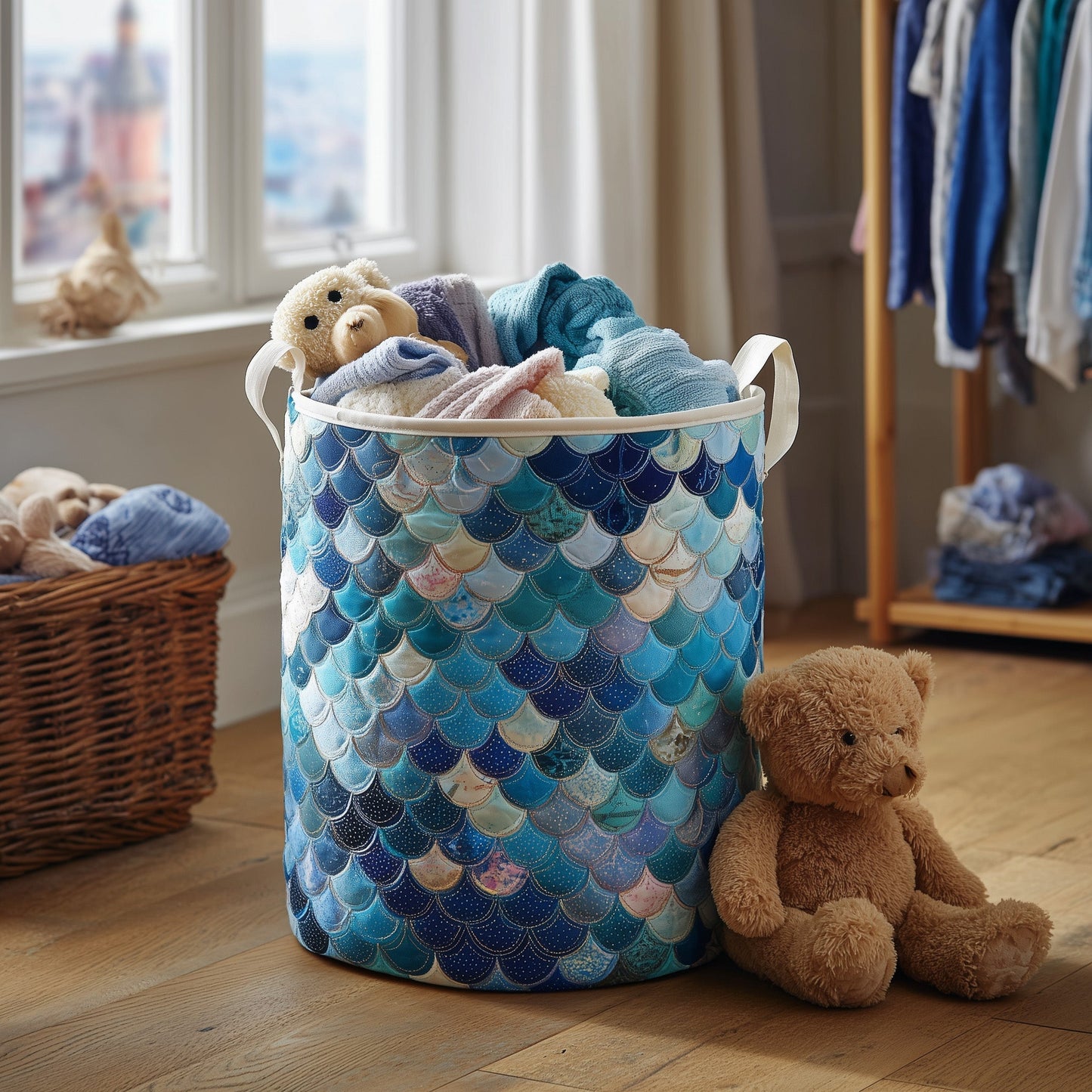 Everyday Mermaid Quilted Tote Bag