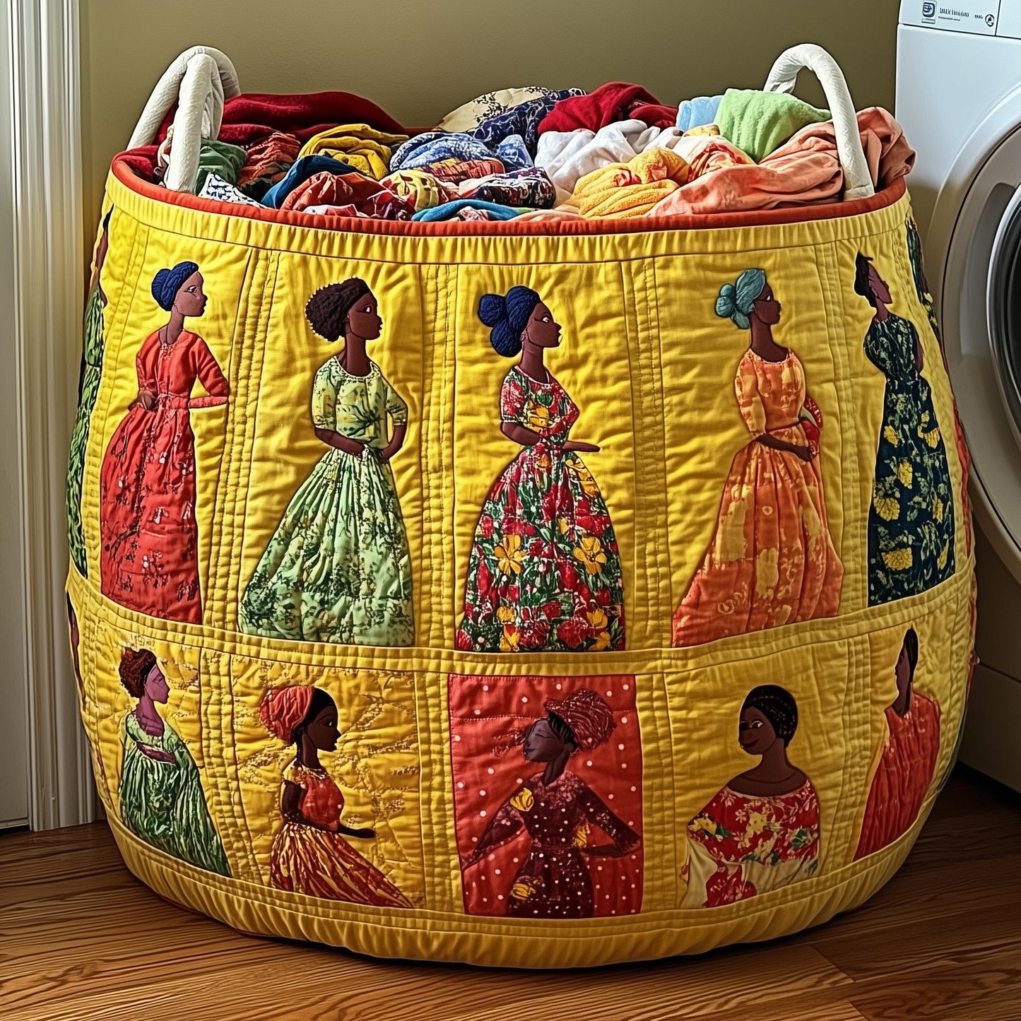 Soulbound Roots Laundry Quilted Tote