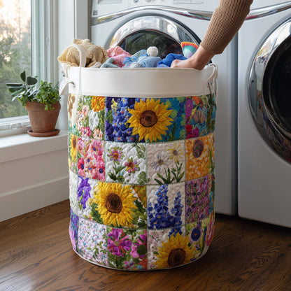 Blooming Heritage Laundry Tote Bag