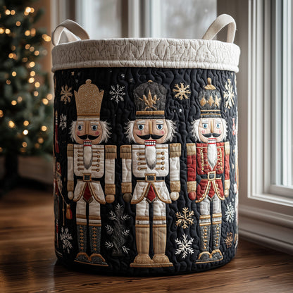 Nutcracker Spirit Laundry Quilted Tote